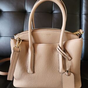 Kate Spade Tan Leather Satchel